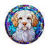 Clumber Spaniel Glass Suncatcher Worktop Saver